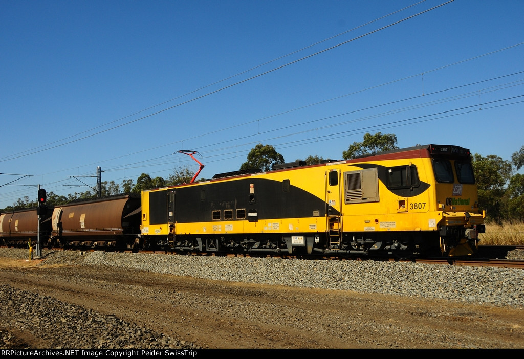 Coal dust and container in Australia